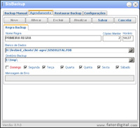 SisBackup - Banco de Dados Firebird