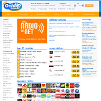 O Rdio, guia de Rdios - www.oradio.com.br